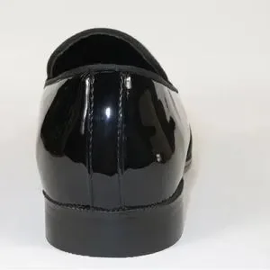 Black Tuxedo Wedding Prom Formal Shoes Patent Leather 7.5 NWOT Santino Luciano Men main image 2